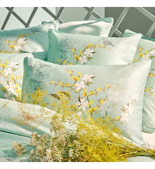 Taie d'oreiller satin de coton Garnier Thiebaut