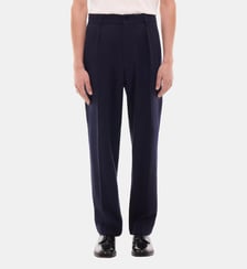 Pantalon costume large en laine Fursac