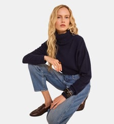 Pull Col Roulé À Manches Longues En Laine Antonin Maison 123