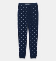 Pantalon pyjama coton imprimé Lacoste