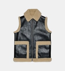 Gilet effet shearling MM6 Maison Margiela