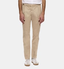 Pantalon en coton beige Atelier Privé
