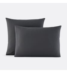 Taie d'oreiller unie en percale de coton, 80 fils La Redoute Interieurs