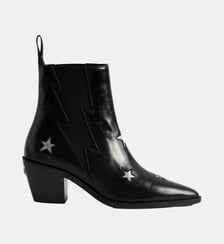 Bottines Tyler Stars Vintage Patent Zadig&Voltaire