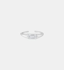 Mini bague Notte blanche Argent Nebuleuse Bijoux