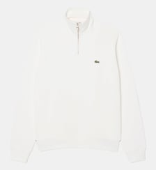 Sweatshirt zippé interlock col montant Lacoste