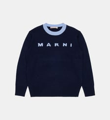 Sweat-shirt col rond avec logo Marni