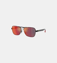 Lunettes de soleil Carré RB8336M RB8336M Scuderia Ferrari Collection Ray Ban
