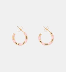 Mini créoles Positano baby pink Aurélie Bidermann