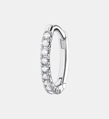 Créole unique Pierres blanches argent Thomas Sabo