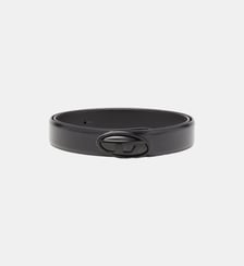 Ceinture en cuir de 2,4 cm avec boucle D ovale Diesel