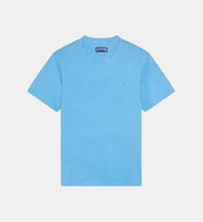 T-shirt en coton teinture minérale Vilebrequin