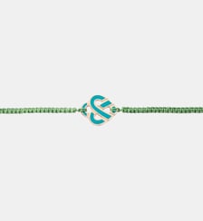 Bracelet Cœur Entrelacé Émail Poiray