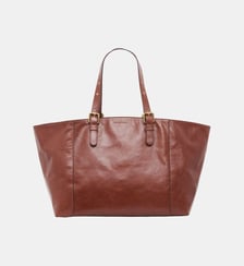 Cabas en cuir effet froissé - SIMPLE BAG Gerard Darel