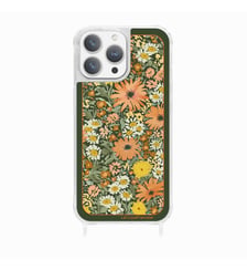 Coque de téléphone glossy foulard orange avec anneaux pour iPhone 12 / 12 Pro La Coque Française