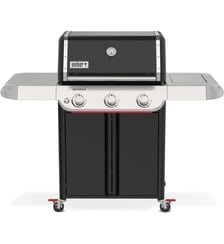 Barbecue gaz Genesis E-315W Plancha, sur chariot, 3 brûleurs, surface de cuisson 68 x 48 cm Weber