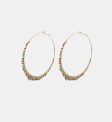 Boucles d'oreilles créoles   - Iancura Satellite