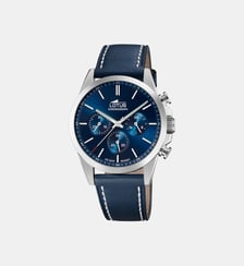 Montre Chrono Bleu foncé 18990/2 Lotus