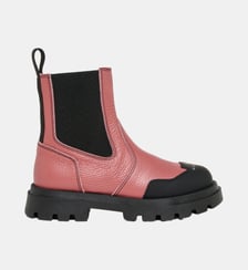 Bottines Chelsea avec logo sur le bout du pied Marni