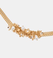 Collier asymétrique à large chaine Maje