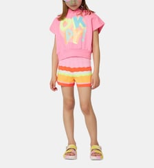 Sweat-shirt à manches courtes Billieblush