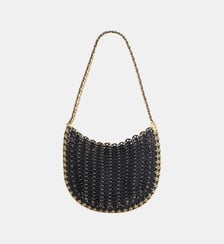 Sac Moon Hobo Flip en cuir réversible Rabanne