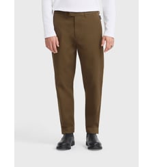 pantalon de costume en coton Agnès b.