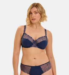 Soutien-gorge avec armature emboitant - Bleu Rainbow Simone Pérèle