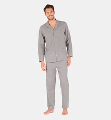 Pyjama long ouvert  FLANELLE Eminence