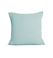 Housse de coussin en gaze de coton, SIMPLEMENT GAUFRÉ Blanc Cerise