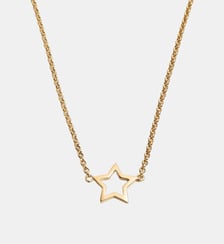 Pendentif en argent 925 plaqué or jaune 18K avec étoile Aristocrazy