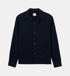 Veste worker en coton Wael Serge Blanco
