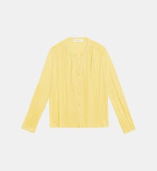 Blouse manches longues col v uni BRADLEY La Petite Etoile