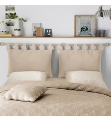 Lot de 2 housses de tête de lit coton La Redoute Interieurs