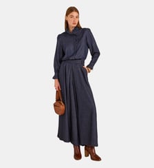 Pantalon Extra Large En Denim Tatiana Maison 123