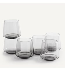 Lot de 6 verres à eau, modèle bas AM.PM