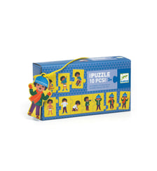 Puzzles duo-trio - Je m'habille Djeco