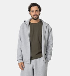 Veste zippée oversize à capuche Vahe Jott