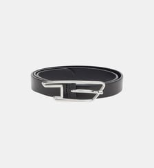 Ceinture 2 cm en cuir pull-up avec boucle D Diesel