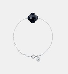 Bracelet, onyx, or blanc Morganne Bello