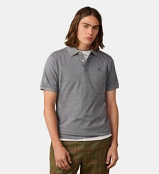 Polo Coupe Regular À Manches Courtes Avec Logo Hackett London
