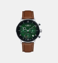 Montre Hindenburg solar Vert Z-8086-4_N Zeppelin