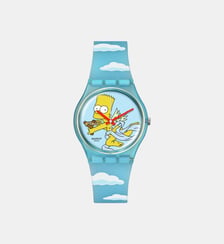 Montre The simpsons Bleu SO28Z115 Swatch