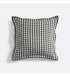 Housse de coussin vichy coton lin La Redoute Interieurs