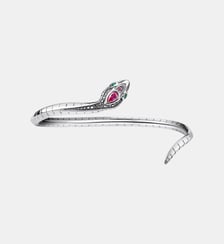 Bracelet jonc serpent argent Thomas Sabo