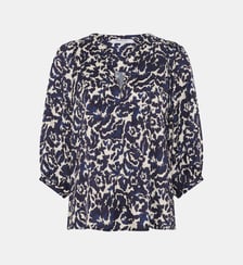 Blouse imprimé floral abstrait - CALINA Gerard Darel
