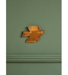 Déco murale oiseau laiton Cyrillus