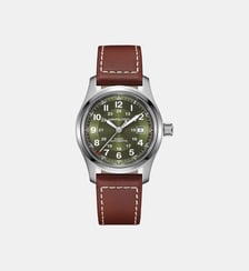 Montre automatique Khaki field Vert olive H70605560 Hamilton