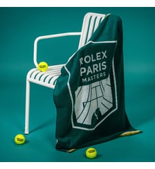 Serviette Role Paris Masters 2024 Carré Blanc
