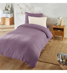 Housse de couette enfant unie gaze de coton La Redoute Interieurs